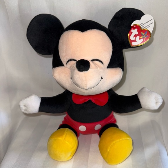 Disney Winter Coat & Mickey Stuffy, Kids Black Red Hooded Puffer Backpack Sz 2T - Picture 16 of 16